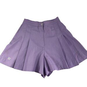 Vtg Tail Purple Size 5/6 Pleated High Waisted Skort Style Shorts Tennis USA